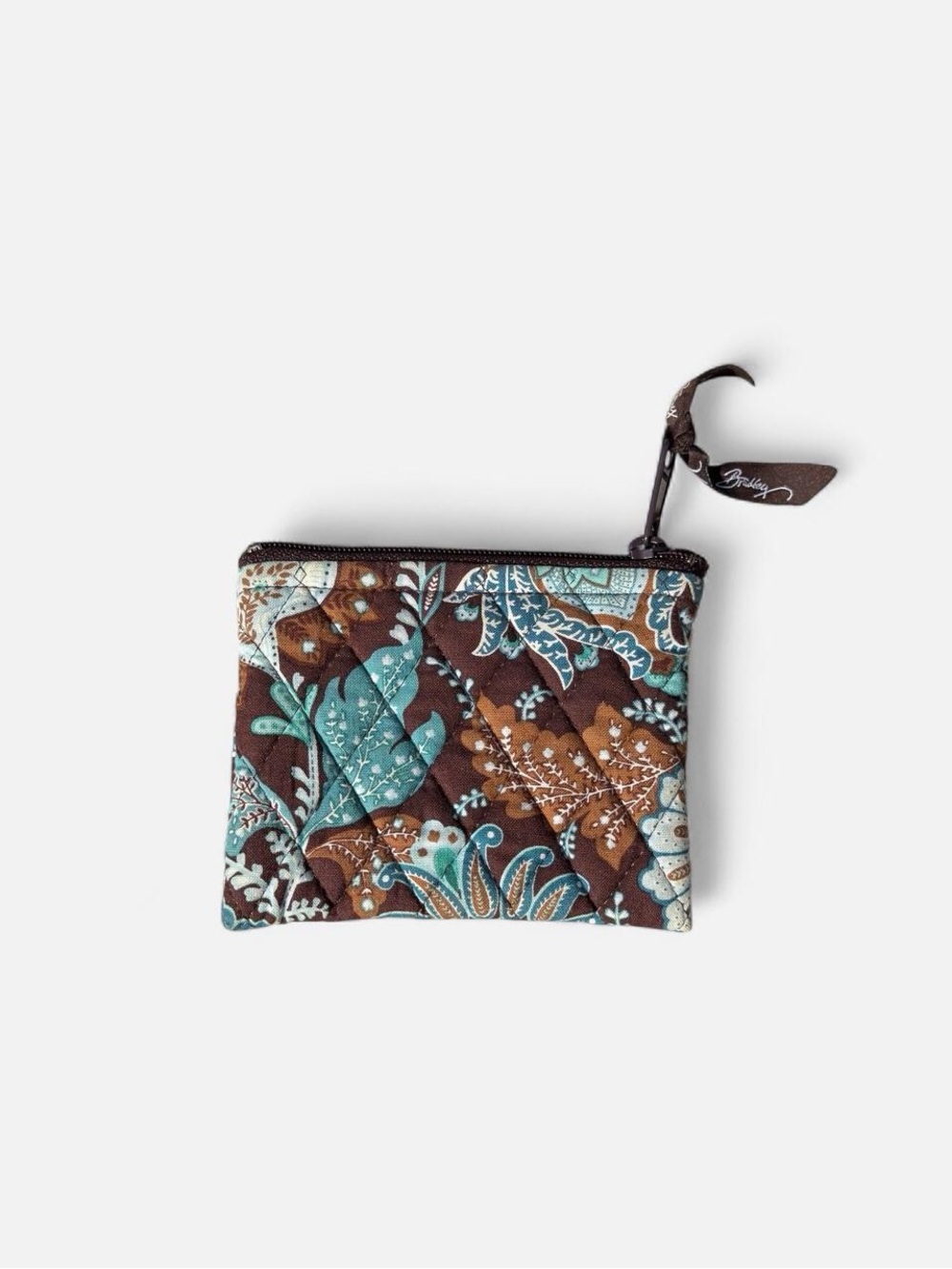 Vera Bradley Java Blue Print Coin Purse